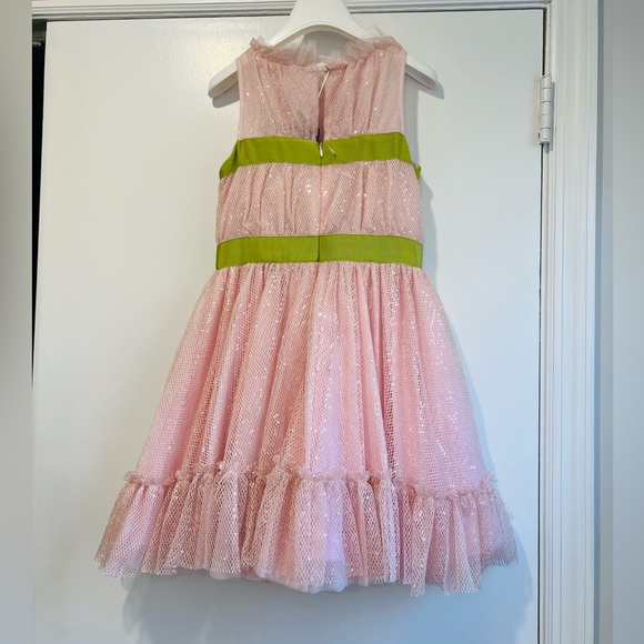 VAL & MAX**Gorgeous Sequined Lace Girls Party Dresses**Size 9 $419 - Picture 5 of 8